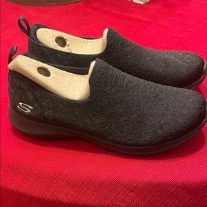 Skechers Women’s Black Slip-On Sneakers